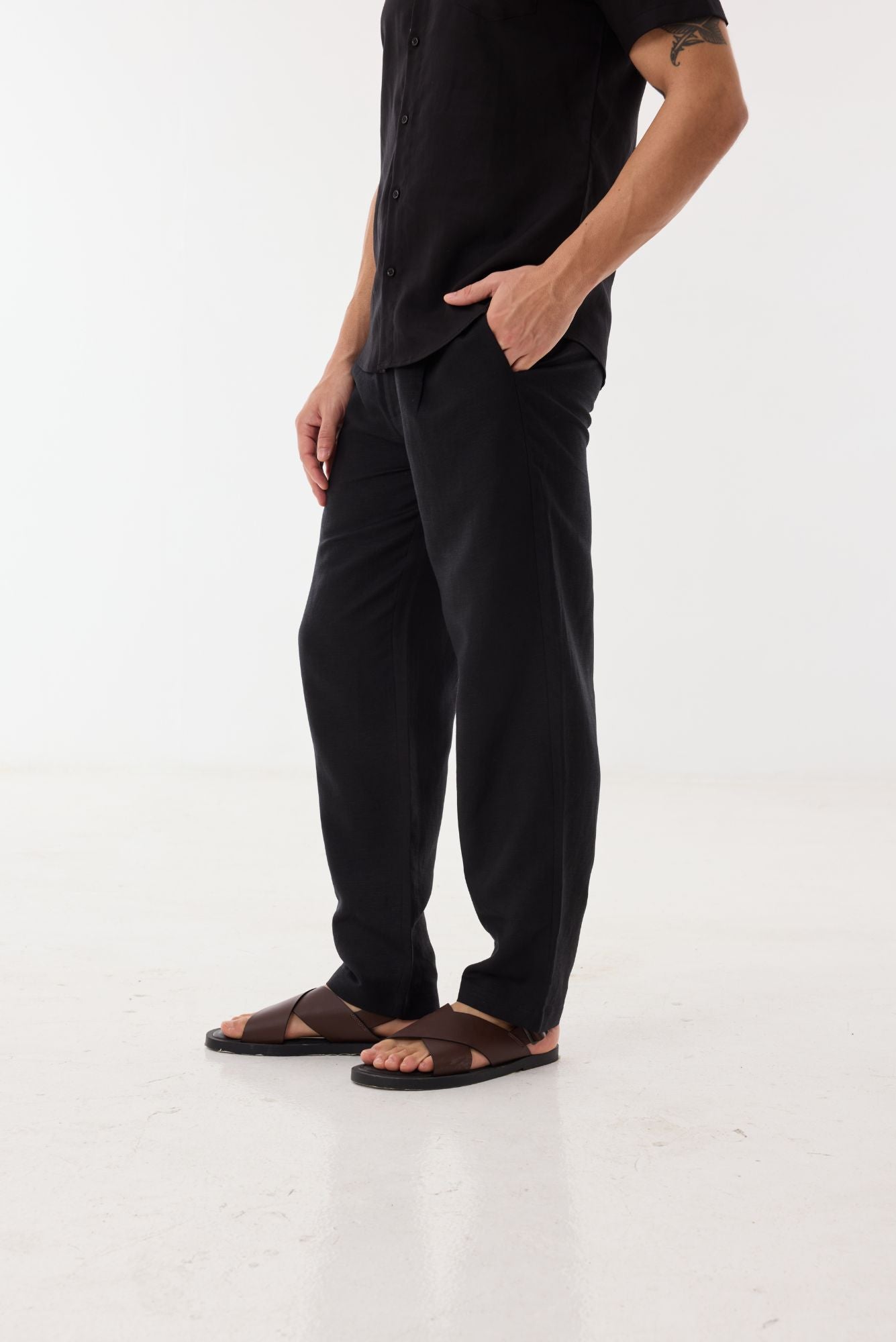 Haris pants - Premium Linen Relaxed Pants