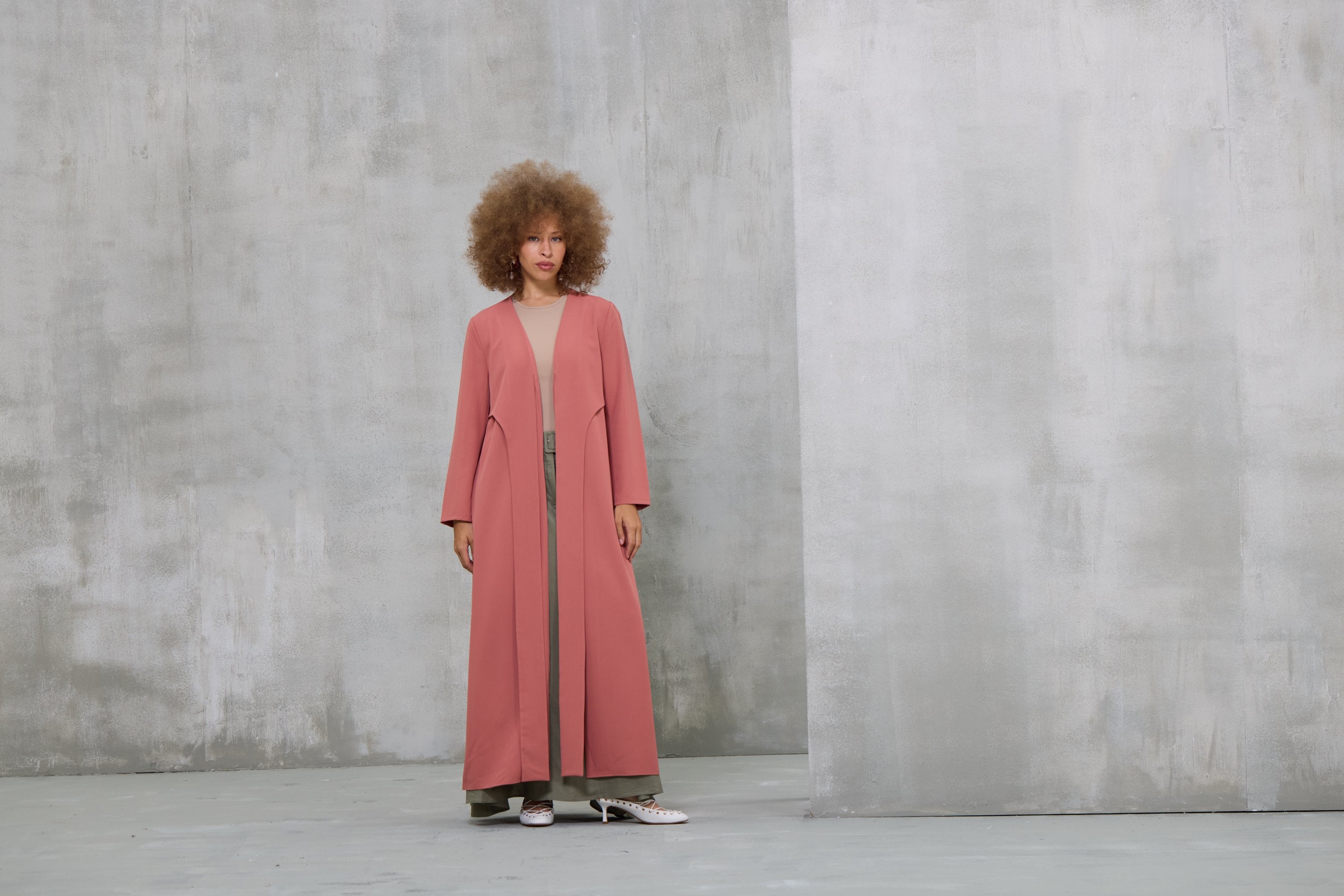 Rose Pink Abaya