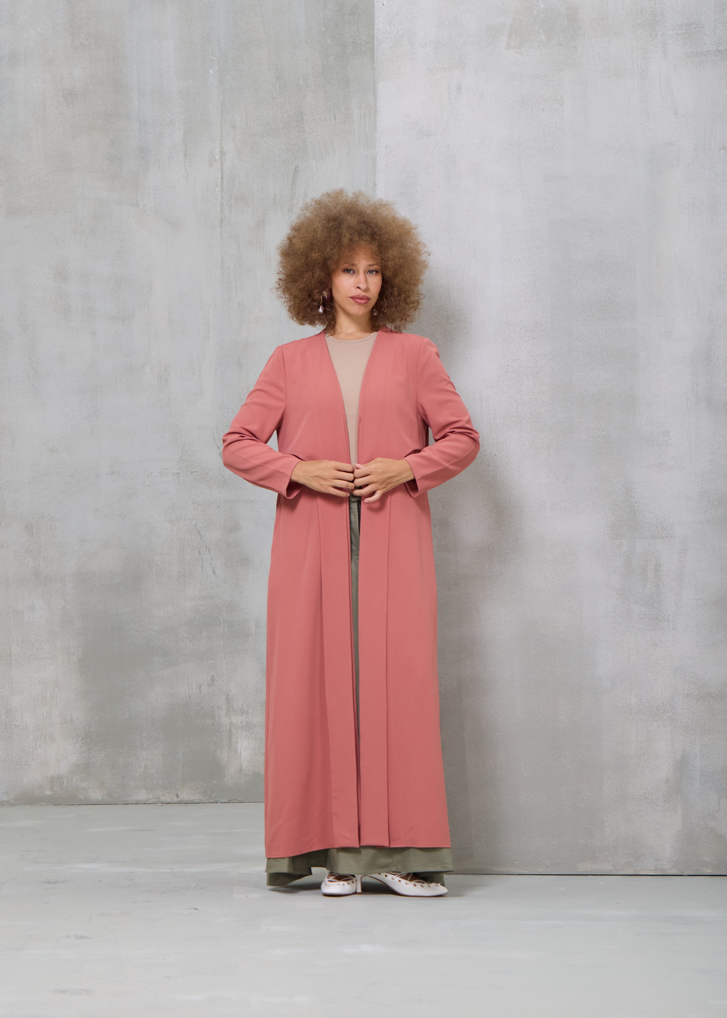Rose Pink Abaya