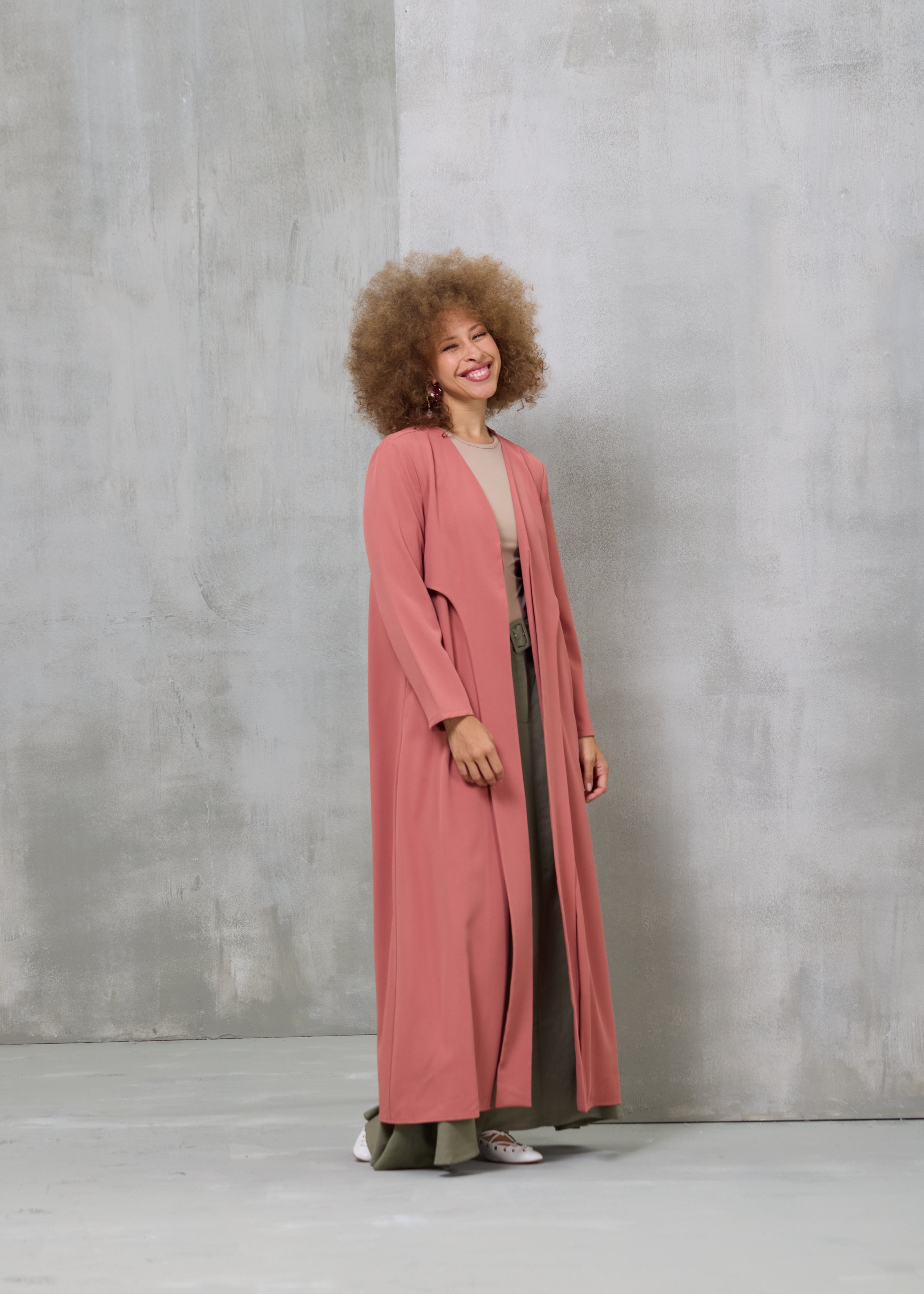 Rose Pink Abaya