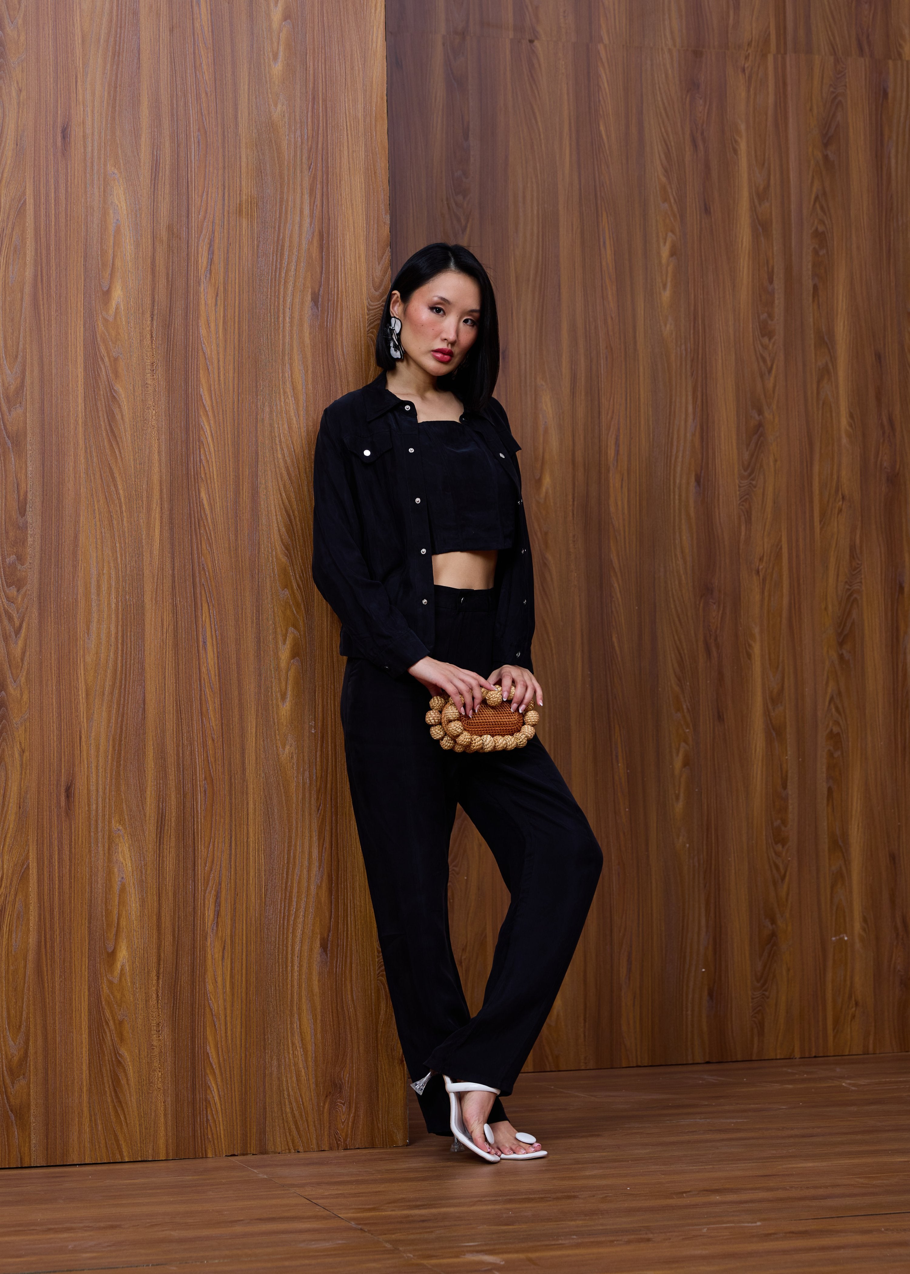 Black Pants - Premium Cupro Fabric